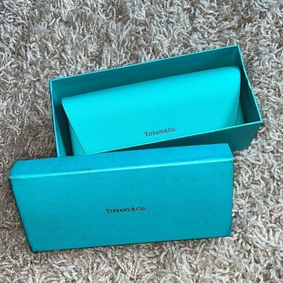 Tiffany & Co. Eyeglass Sunglass Case With Box and Certificate - Picture 13 of 14